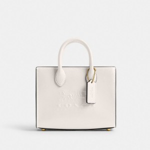 Coach Ace Tote Bag 17 Blanche | COH865201