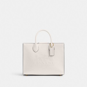 Coach Ace Tote Bag 26 Blanche | COH865047