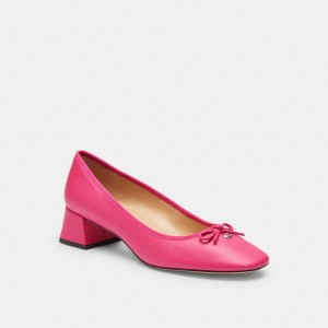 Coach Ava Ballet Pump Rose | COH865730