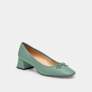 Coach Ava Ballet Pump Turquoise | COH865756