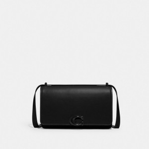 Coach Bandit Shoulder Bag Noir Noir | COH865199