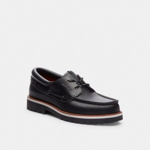 Coach Benson Boat Shoe Noir | COH866823