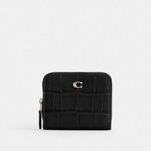 Coach Billfold Wallet Argent Noir | COH865616