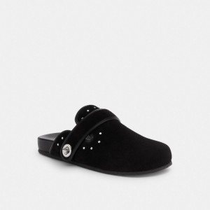 Coach Blake Clog With Rivets Noir | COH865808