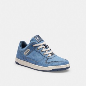 Coach C201 Sneaker Indigo Bleu | COH866809