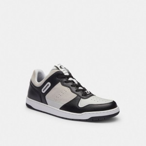 Coach C201 Sneaker Noir Grise Clair | COH866806