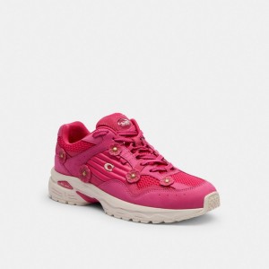 Coach C301 Sneaker With Tea Rose Rose | COH865814