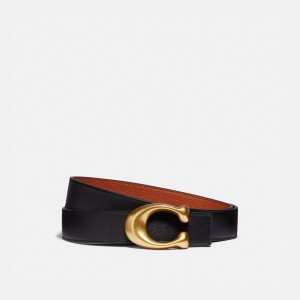 Coach C Hardware Reversible Belt, 32 Mm Noir | COH866320