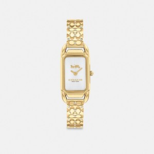 Coach Cadie Watch, 17.5 Mm X 28.5 Mm Doré | COH866265