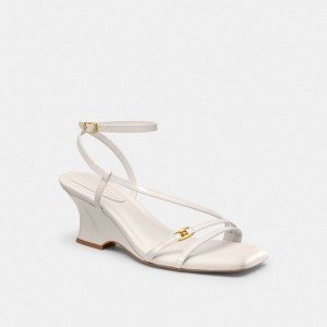 Coach Cait Sandal Blanche | COH865727