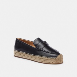 Coach Camilla Espadrille Noir | COH865769