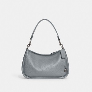Coach Cary Crossbody Bag Argent Grise Bleu | COH865289
