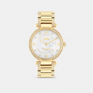 Coach Cary Watch, 34 Mm Doré | COH866277