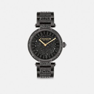 Coach Cary Watch, 34 Mm Noir | COH866301