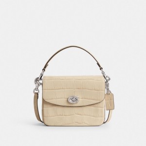 Coach Cassie Crossbody Bag 19 Argent Blanche | COH865390