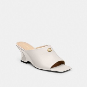Coach Celeste Wedge Blanche | COH865751
