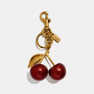 Coach Cherry Bag Charm Rouge | COH866479