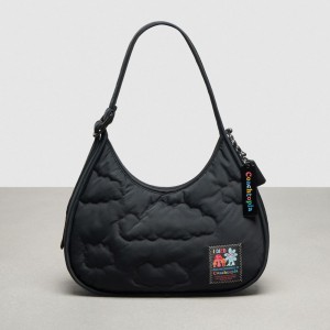 Coach Coachtopia Loop Ergo Bag With Cloud Quilting Noir | COH865109
