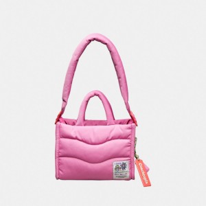 Coach Coachtopia Loop Mini Puffy Tote Rose | COH865081