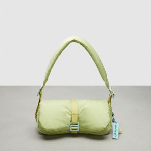 Coach Coachtopia Loop Puffy Wavy Dinky Bag Vert Clair | COH865245