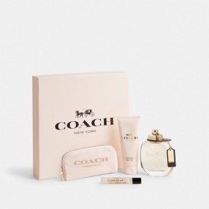 Coach Eau De Parfum 4 Piece Gift Set Multicolore | COH866403