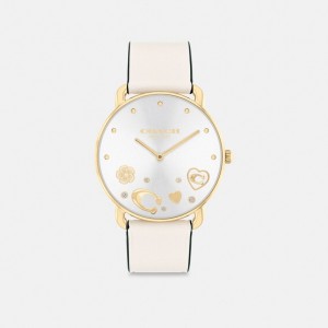 Coach Elliot Watch, 36 Mm Blanche | COH866258