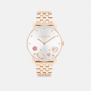 Coach Elliot Watch, 36 Mm Rose Doré | COH866241