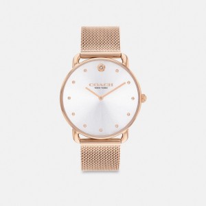 Coach Elliot Watch, 36 Mm Rose Doré | COH866298