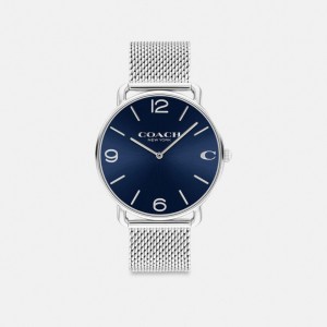 Coach Elliot Watch, 41 Mm Grise Bleu | COH866977