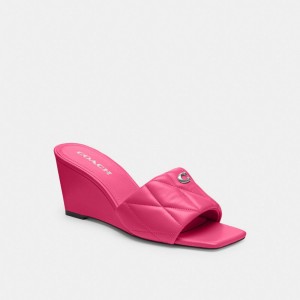 Coach Emma Wedge With Quilting Rose | COH865850