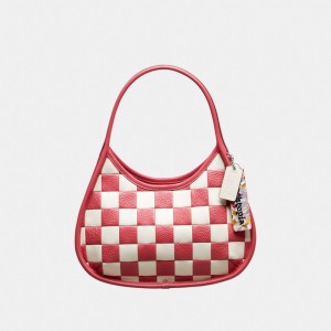 Coach Ergo Bag In Checkerboard Patchwork Upcrafted Leather Rose | COH864765