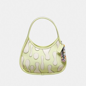 Coach Ergo Bag With Lava Appliqué In Upcrafted Leather Vert Clair Multicolore | COH864936