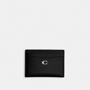 Coach Essential Card Case Argent Noir | COH865721