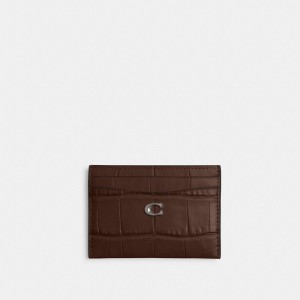 Coach Essential Card Case Argent | COH865535