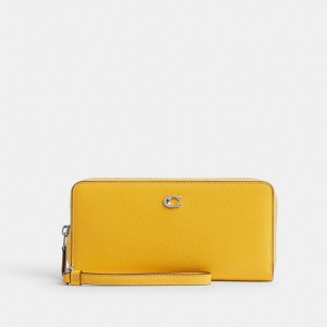 Coach Essential Continental Wallet Argent | COH865498