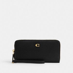 Coach Essential Continental Wallet Noir | COH865517