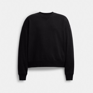 Coach Essential Crewneck Noir | COH865955