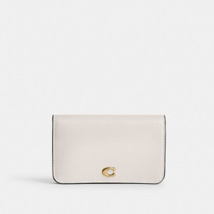 Coach Essential Slim Card Case Blanche | COH865539