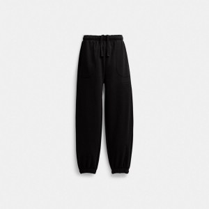 Coach Essential Solid Joggers Noir | COH866941