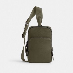 Coach Gotham Sling Pack 13 Vert | COH866561