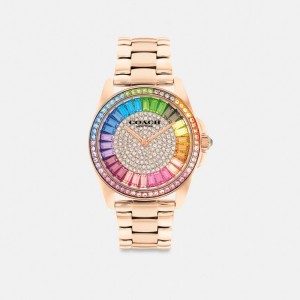 Coach Greyson Watch, 36 Mm Multicolore | COH866291