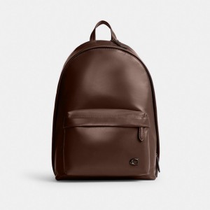 Coach Hall Backpack Chocolat | COH865451