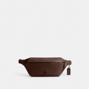 Coach Hall Belt Bag Chocolat | COH866684
