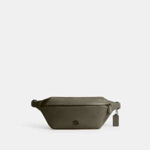Coach Hall Belt Bag Vert | COH866539