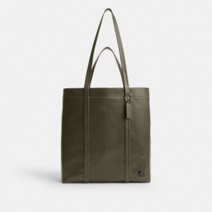 Coach Hall Tote Bag 33 Vert | COH866626