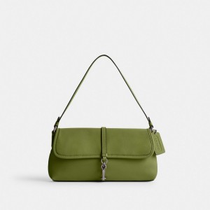 Coach Hamptons Bag Argent Vert Clair | COH864729