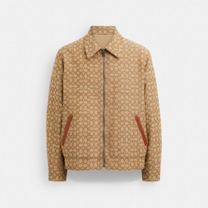 Coach Heritage Reversible Jacket Marron | COH866872
