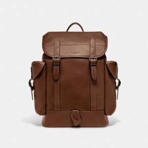 Coach Hitch Backpack Chocolat | COH866487