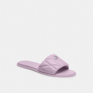 Coach Holly Sandal With Quilting Violette | COH865857