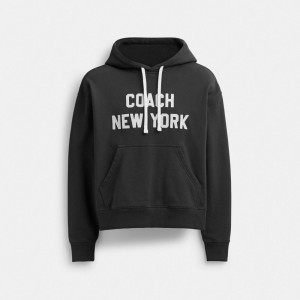 Coach Hoodie Sweatshirt Noir | COH866905